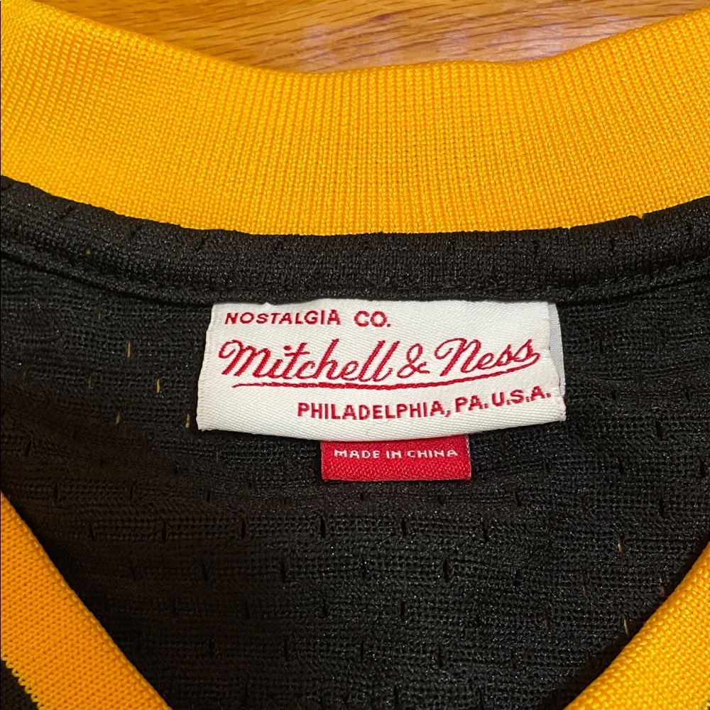 Mitchell & Ness Stargell #8 Pittsburg Pirates Baseball Jersey Black Size L (44) - Picture 6 of 11